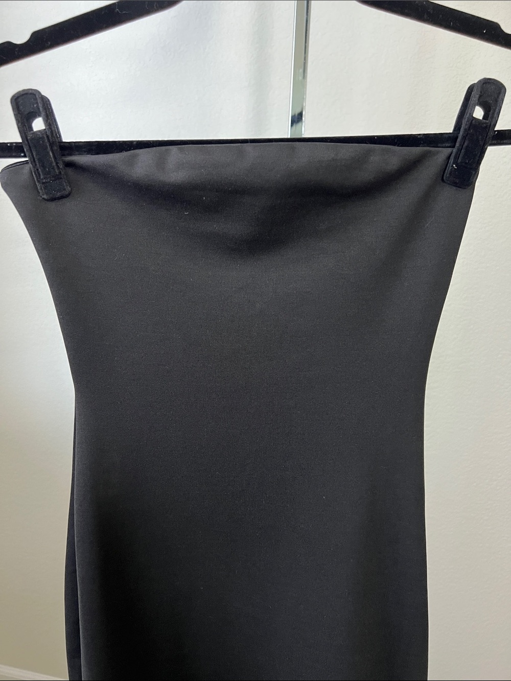 Revolve Superdown Black Strapless Mermaid Dress size Small Cocktail Party - Picture 6 of 7